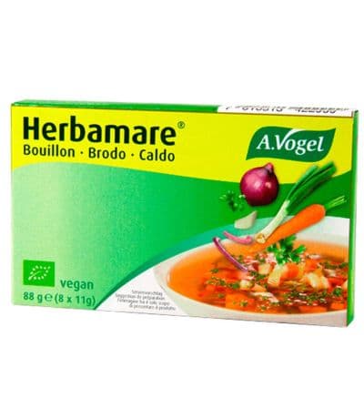 Herbamare Cubitos Caldo Vegetal con Sal A.Vogel