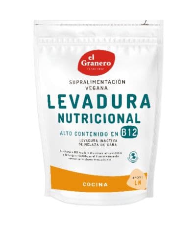Levadura Nutricional Alto Contenido en B12 Vegan 150g El Granero Integral