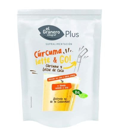 Curcuma Latte Go Bio Vegan 200g El Granero Integral