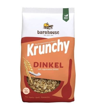 Muesli Krunchy Espelta Coco Bio Vegan 600g Barnhouse