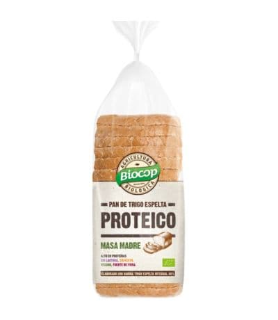 Pan Molde Trigo Espelta Proteico 400g Biocop