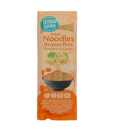 Noodles Arroz Calabaza Jenjibre Bio 250g Terrasana