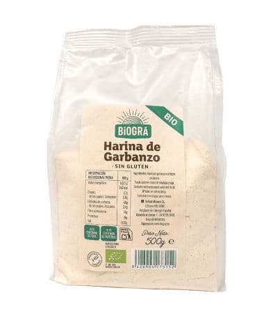 Harina de Garbanzos Eco Vegan 500g Biogra
