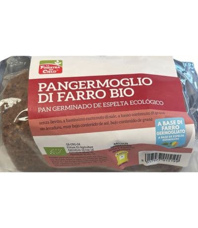 Pan Germinado Espelta Eco Vegan 400g La Finestra Sul Cielo