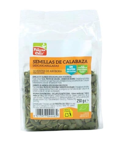 Semillas de Calabaza SinGluten Bio Vegan 250g La Finestra Sul Cielo