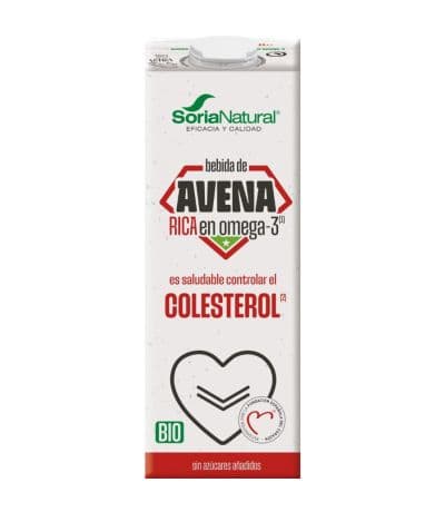 Bebida vegetal Avena Omega3 6x1L Soria Natural