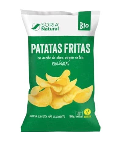 Patatas Fritas en aceite oliva 100g Soria Natural