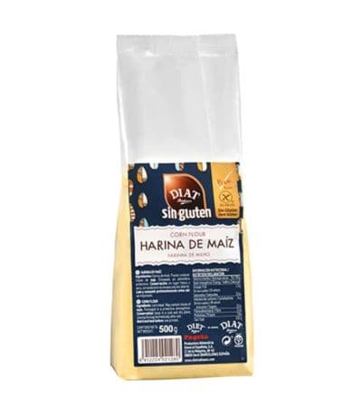 Harina de Maiz SinGluten Vegan 500g Diat-Radisson
