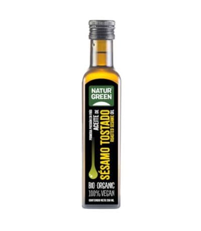 Aceite de Sesamo Tostado Bio Vegan 250ml NaturGreen