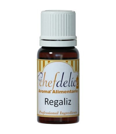 Aroma Regaliz Concentrado SinGluten Vegan 10ml Chefdelice