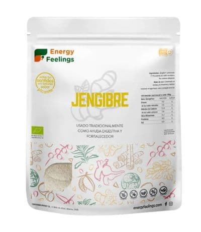 Jengibre en Polvo SinGluten Eco Vegan 1kg Energy Feelings