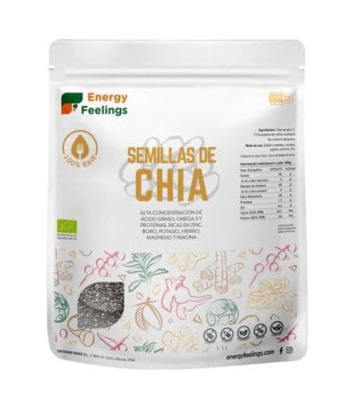 Chia Semilla XXL Pack Eco 1kg Energy Feelings