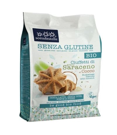 Galletas Trigo Sarraceno Coco Bio 250g Sottolestelle