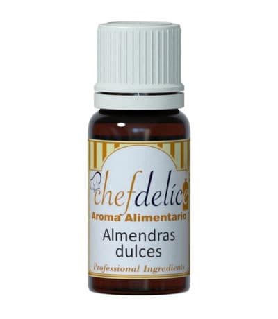 Aroma Almendras Dulces Concentrado SinGluten Vegan 10ml Chefdelice