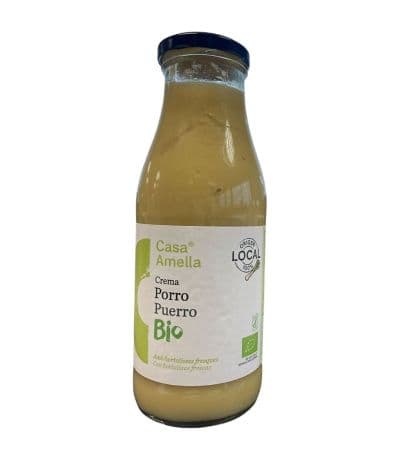 Crema de Puerro Bio 500ml Casa Amella