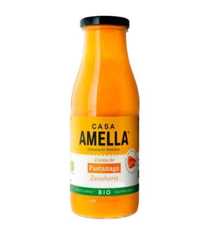 Crema Zanahoria Eco Vegan SinGluten 500ml Casa Amella