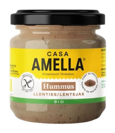 Hummus de Lentejas Eco 180g Casa Amella