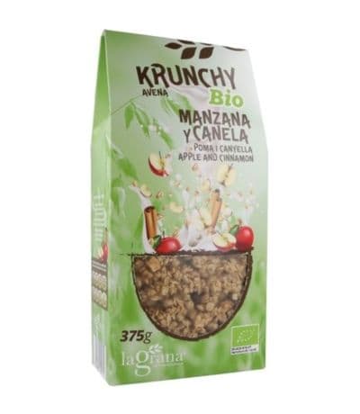 Muesli Krunchy Avena y Manzana Eco 375g La Grana