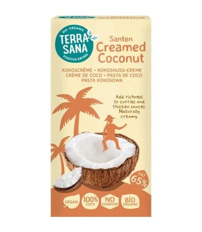 Pasta de Coco Solida Bio 200g Terrasana