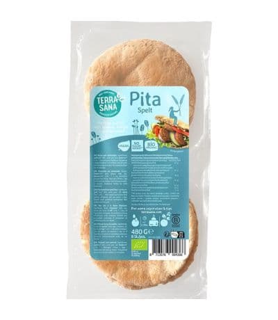 Pan de Pita de Espelta Bio 480g Terrasana