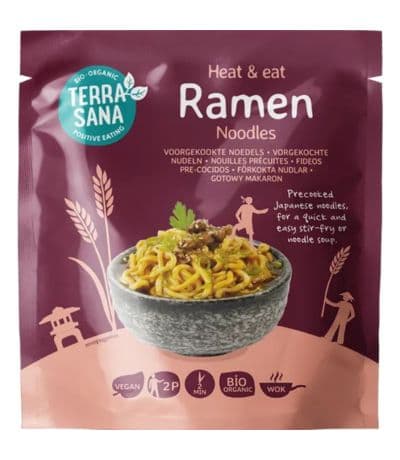 Fideos Ramen Calentar y Listo Bio 300g Terrasana