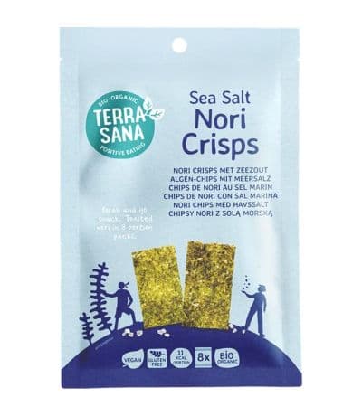 Chips de Nori Con Sal Marina Bio 16g Terrasana