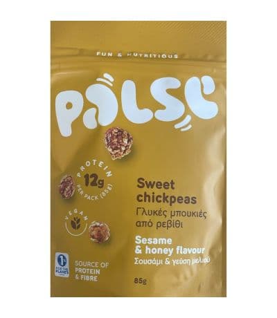 Snack Garbanzos Sesamo Miel 85g Palse
